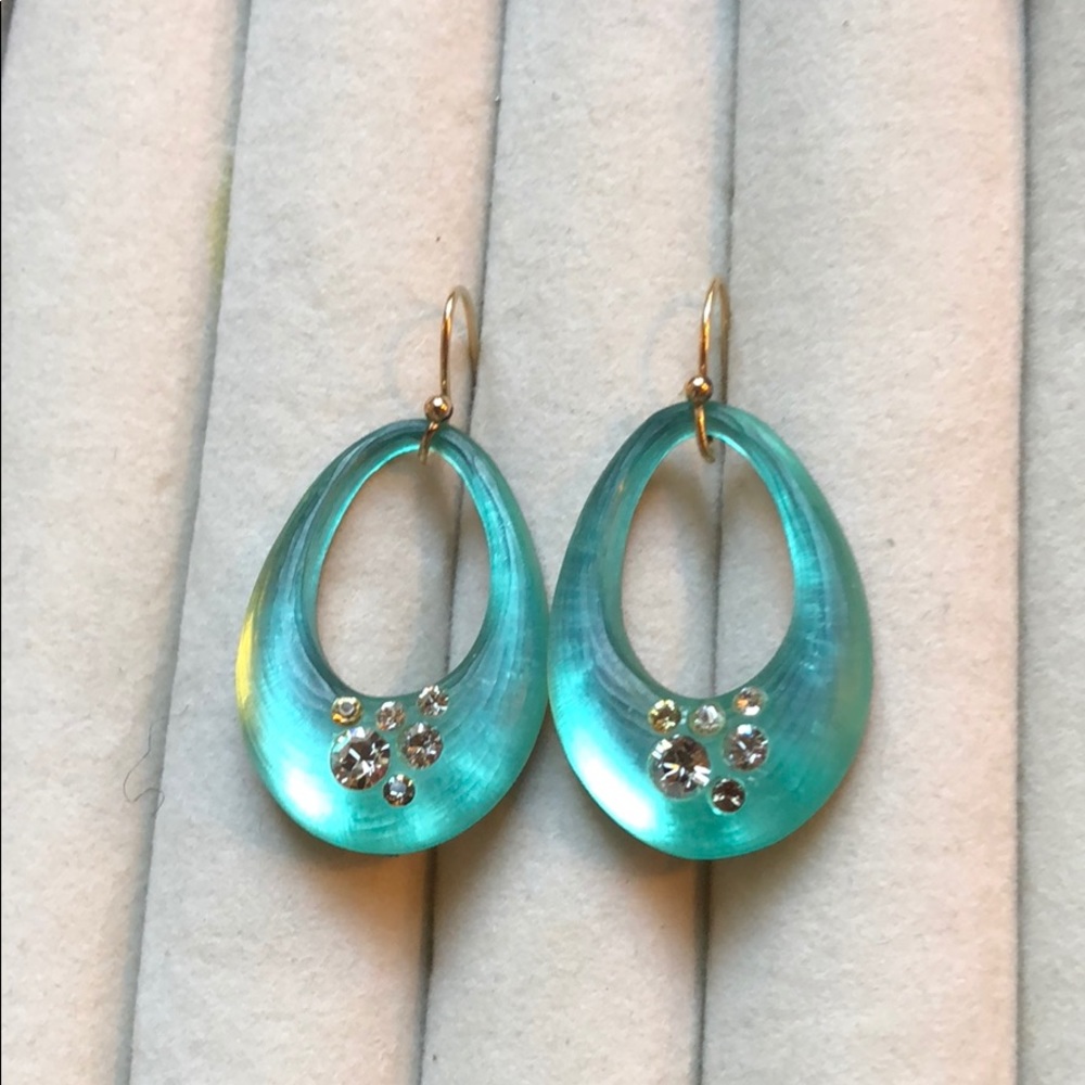 Alexis Bittar lucite earrings